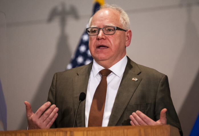 Tim Walz, gobernador de Minnesota. (Stephen Maturen/Getty Images)