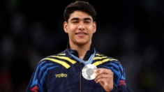 Barajas hizo historia al llevar la primera presea olímpica a Colombia en gimnasia artística a sus 17 años