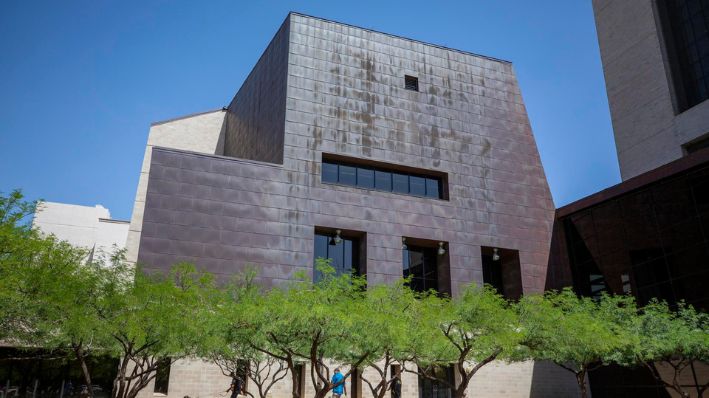 Fotografía de archivo de la corte federal Albert Armendariz Sr. en El Paso, Texas, Estados Unidos. (EFE/EPA/ANDRES LEIGHTON)