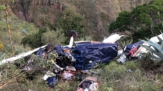 Cuatro heridos tras accidentarse una avioneta ambulancia en el centro de Colombia