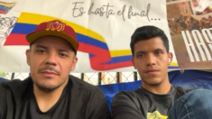 2 venezolanos mantienen huelga de hambre frente a la ONU en NYC: «Hay un propósito de Dios para Venezuela»