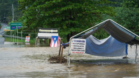 Puerto Rico está bajo alerta de inundaciones y deslizamientos de tierra