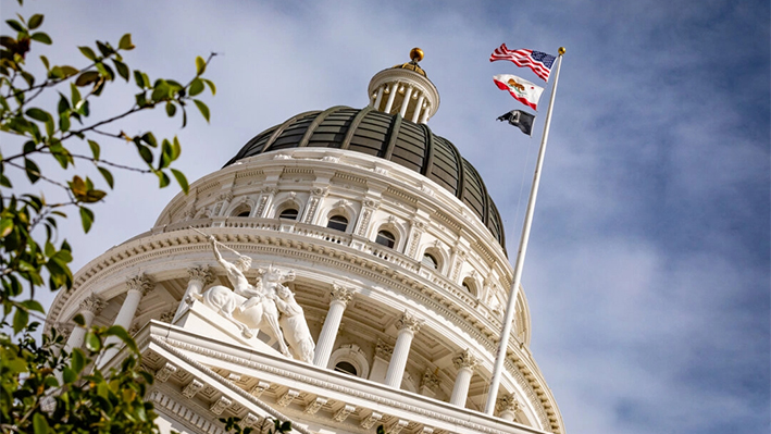 El Capitolio de California en Sacramento el 18 de abril de 2022. (John Fredricks/The Epoch Times)
