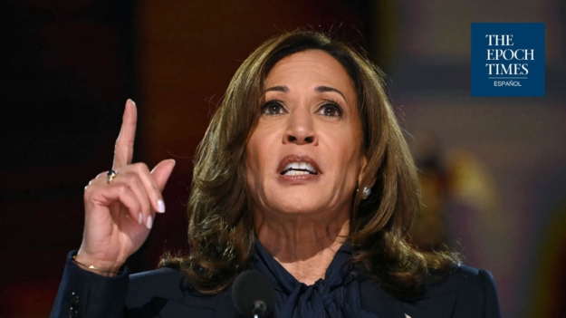 Kamala Harris habla en la Convención Nacional Demócrata (DNC) | The Epoch Times en Español