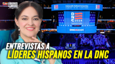 Entrevistas a Líderes hispanos en la DNC