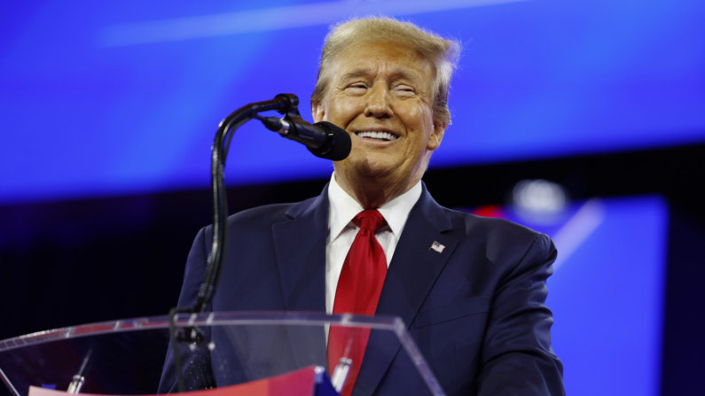 Fotografía de archivo: Expresidente Donald J. Trump se presento en la  Conferencia de Acción Política Conservadora (CPAC) en el Gaylord National Resort Hotel And Convention Center el 24 de febrero de 2024 en National Harbor, Maryland. (Anna Moneymaker/Getty Images)