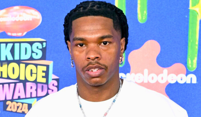 Lil Baby asiste a los Nickelodeon Kids' Choice Awards 2024 en Barker Hangar en Santa Mónica, California, el 13 de julio de 2024. (Jon Kopaloff/Getty Images para Nickelodeon)