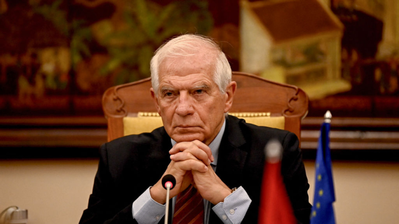 El alto representante de la Unión Europea para Asuntos Exteriores y Política de Seguridad, Josep Borrell, foto tomada el 30 de julio de 2024 en Hanoi (Vietnam). (Nhac Nguyen/AFP vía Getty Images)