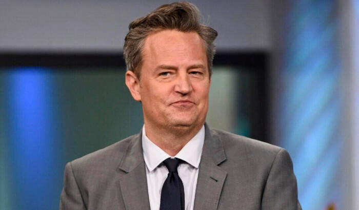 El actor Matthew Perry participa en la serie de conferencias BUILD para hablar sobre la miniserie "The Kennedys After Camelot" en Nueva York el 30 de marzo de 2017. (Evan Agostini/Invision/AP Photo)