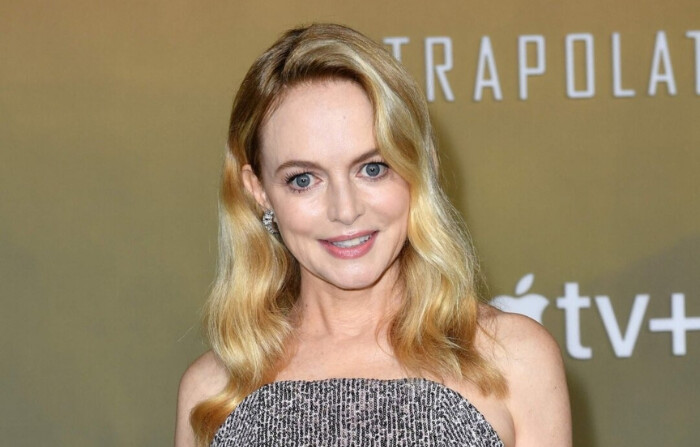 Heather Graham asiste al estreno de "Extrapolations" en Los Ángeles, California, el 14 de marzo de 2023. (Valerie Macon/AFP vía Getty Images). 