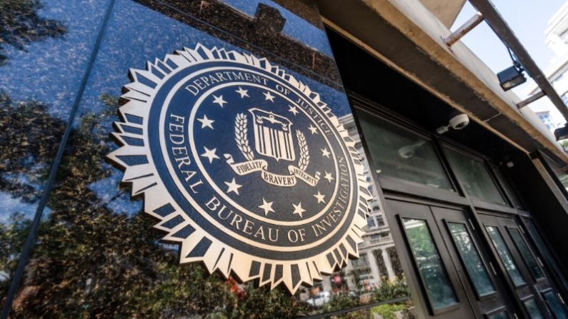 La sede del FBI en Washington el 12 de agosto de 2024. (Madalina Vasiliu/The Epoch Times)