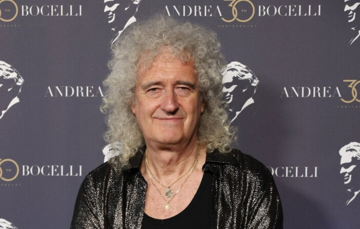 Brian May asiste al evento "Andrea Bocelli 30: The Celebration" en Lajatico, Italia, el 19 de julio de 2024. (Vittorio Zunino Celotto/Getty Images for Mercury Studios). 