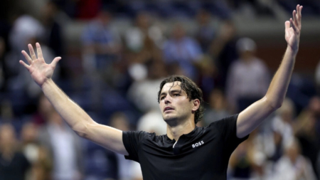 Taylor Fritz es el primer estadounidense en llegar a la final del US Open desde 2006