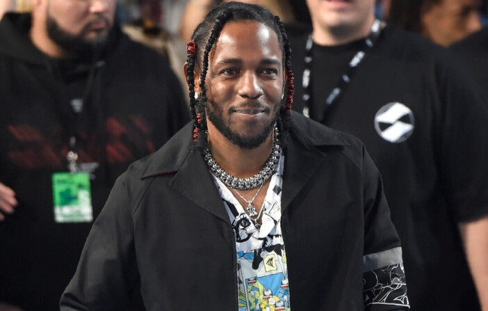 Kendrick Lamar llega a los MTV Video Music Awards en Inglewood, California, el 27 de agosto de 2017. (Chris Pizzello/Invision/AP). 