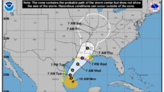 Francine se forma en el Golfo y se espera que toque tierra como huracán el miércoles en Luisiana