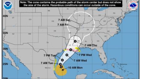 Francine se forma en el Golfo y se espera que toque tierra como huracán el miércoles en Luisiana