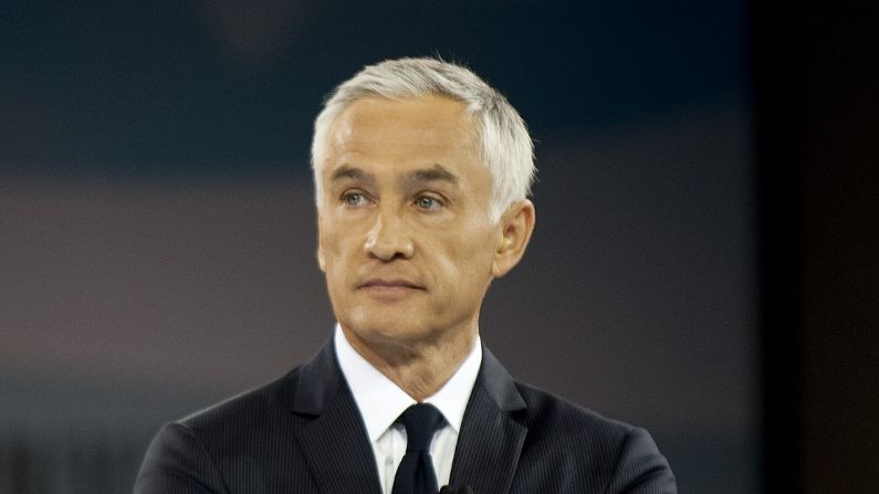 Periodista de Univision Jorge Ramos (JIM WATSON/AFP via Getty Images)