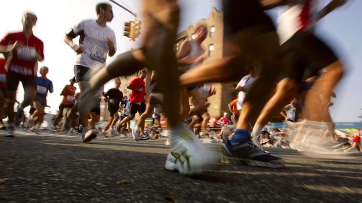 Imagen ilustrativa de un Maratón en Nueva York, el 6 de noviembre de 2005. (Spencer Platt/Getty Images)
