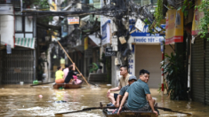 Al menos 233 muertes registra el paso del tifón Yagi por el norte de Vietnam