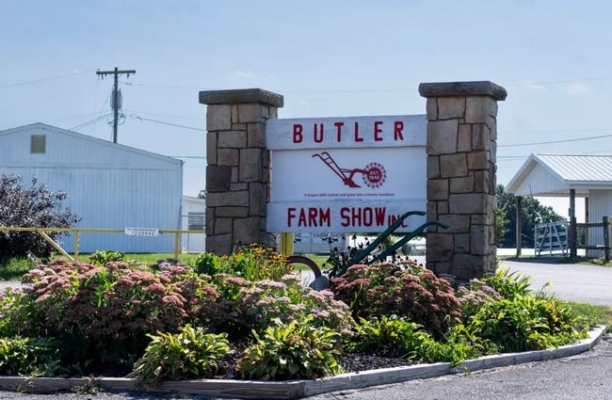 Butler Farm Show, donde ocurrió el intento de asesinato de Donald J. Trump el 13 de julio de 2024, en Butler, Pensilvania, el 6 de septiembre de 2024. (Madalina Vasiliu/The Epoch Times)