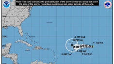 Se forma tormenta tropical Gordon en el Atlántico