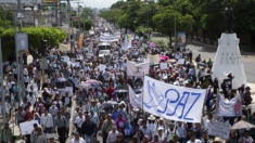 Miles de ciudadanos en Chiapas piden al Gobierno de México parar violencia del narco