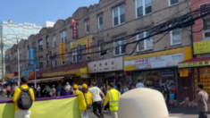 Asiático presuntamente ataca a practicantes de Falun Gong en un desfile en Brooklyn