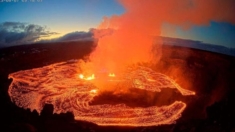 Volcán Kilauea de Hawai vuelve a entrar en erupción en zona remota de parque nacional