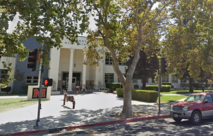 Escuela secundaria Modest en Paradise Road en Modesto, California, en septiembre de 2022. 
  (Google Maps/Captura de pantalla a través de California Insider)
