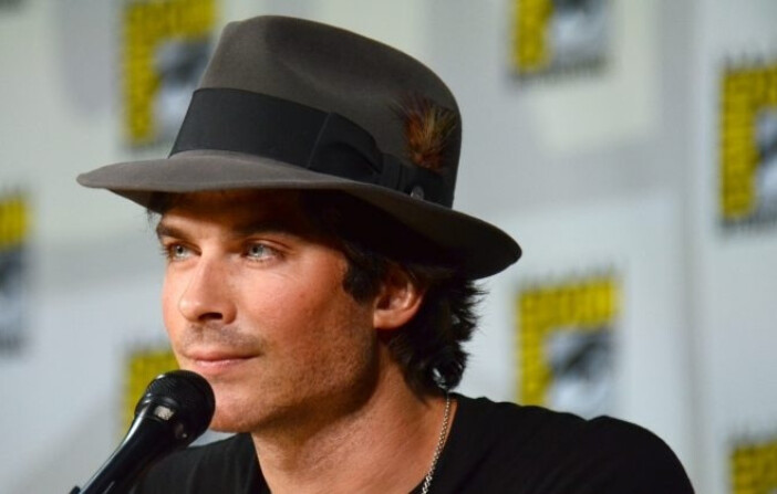 Ian Somerhalder asiste al panel de "Vampire Diaries" en el tercer día de la Comic-Con International en San Diego el 26 de julio de 2014. (Tonya Wise/Invision/AP)
