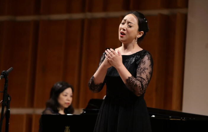 La 9º Competencia Internacional de Canto Chino de NTD Television en el Kaufman Music Center de Nueva York el 20 de septiembre de 2024. (Zhang Xuehui/The Epoch Times). 