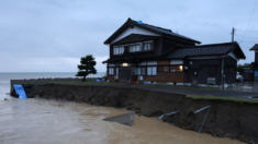 Lluvias en centro de Japón dejan 1 muerto y 10 desaparecidos