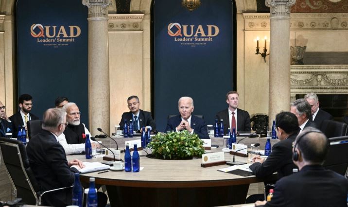 China «nos está poniendo a prueba», dice Biden en la cumbre de líderes del Quad