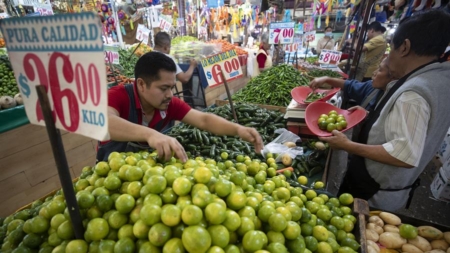 Inflación en México baja al 4.66 % en la primera quincena de septiembre