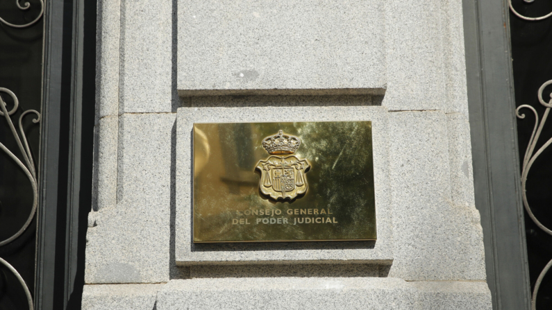 Fachada de la sede del Consejo General del Poder Judicial (CGPJ). EFE/Anita de Chirico