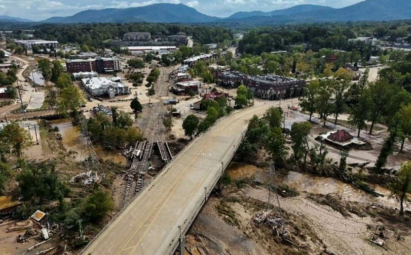 Muertos del huracán Helene superan los 130 tras devastación en Carolina del Norte