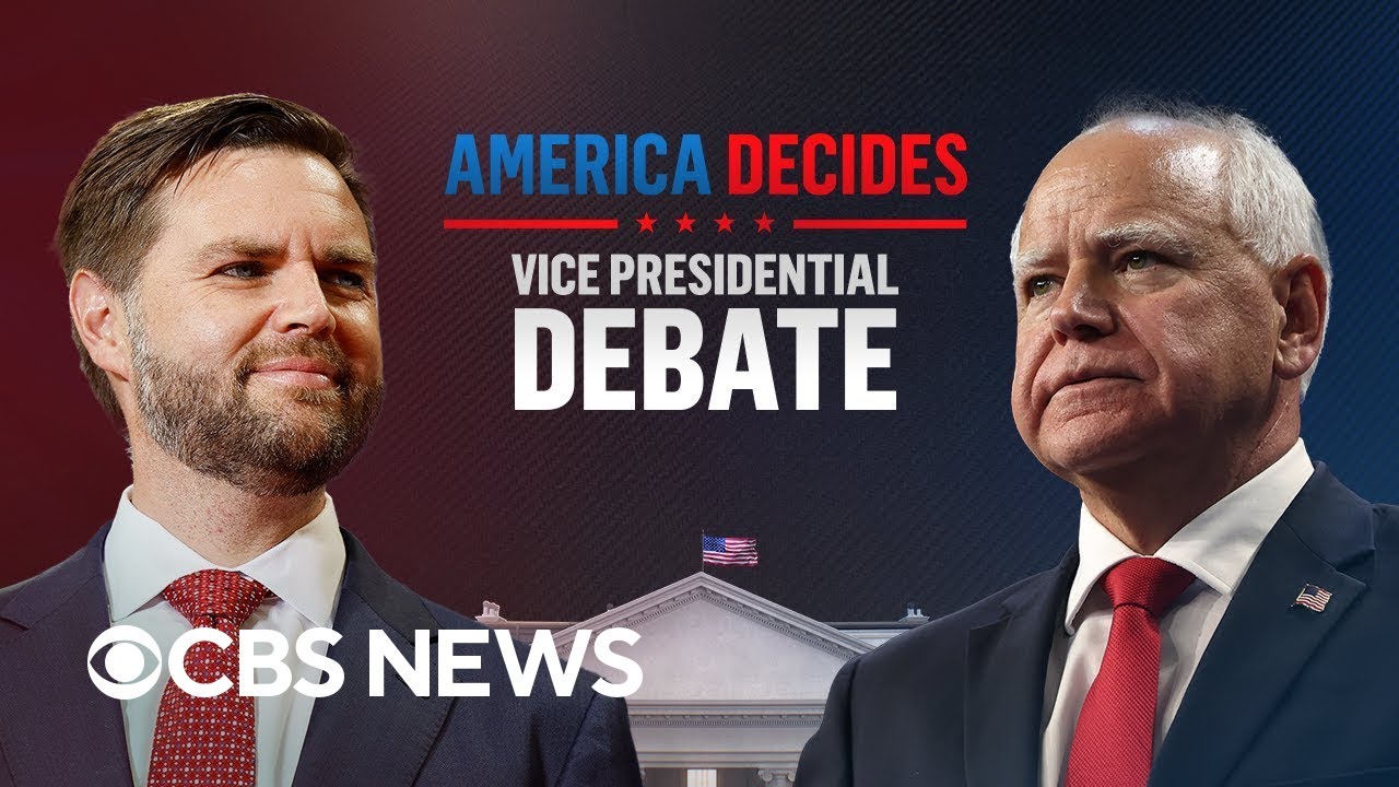 HOY EN VIVO 9 PM ET: Debate vicepresidencial