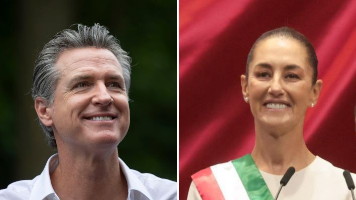 Gobernador Newsom felicita a Sheinbaum por toma de posesión como presidenta de México