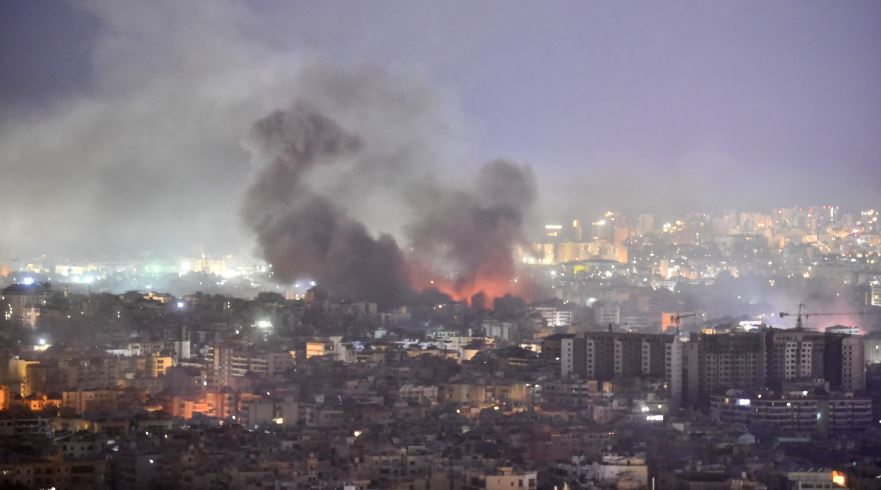 Israel continúa sus ataques en el sur del Líbano y apuntando al centro de Beirut