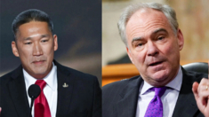 Tim Kaine se enfrenta a su contrincante Hung Cao en el debate al Senado por Virginia