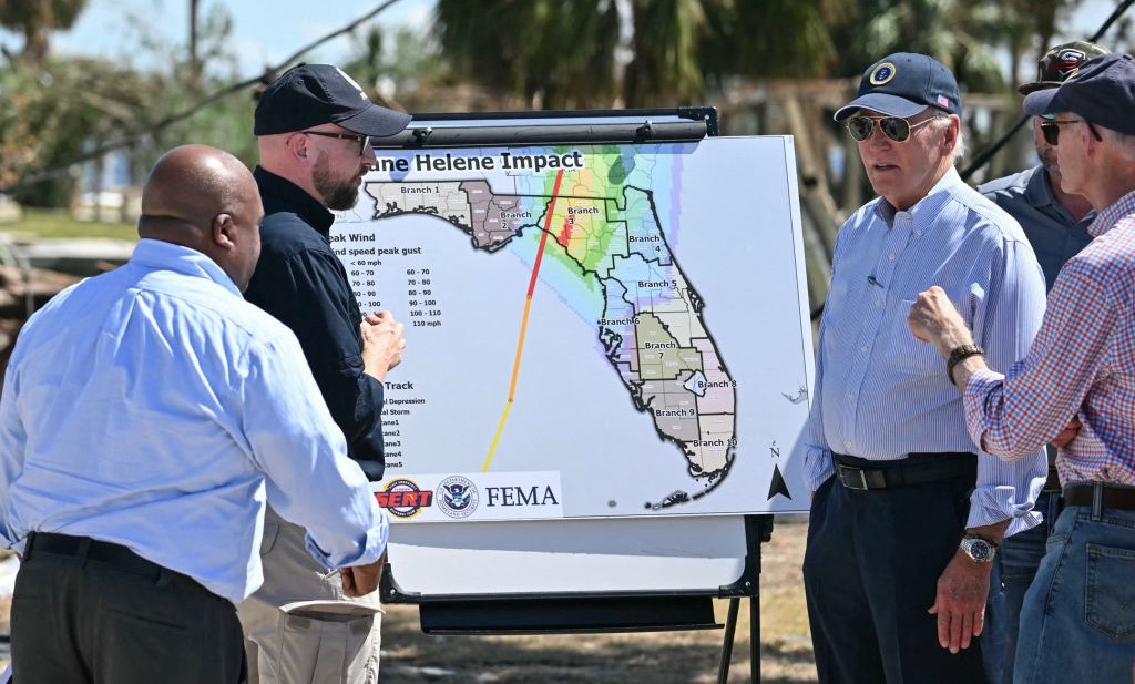 Biden visita Florida y Georgia para evaluar daños dejados por el huracán