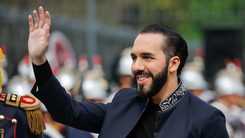 Fotografía de archivo del presidente de El Salvador, Nayib Bukele. (EFE/Juan Ignacio Roncoroni)