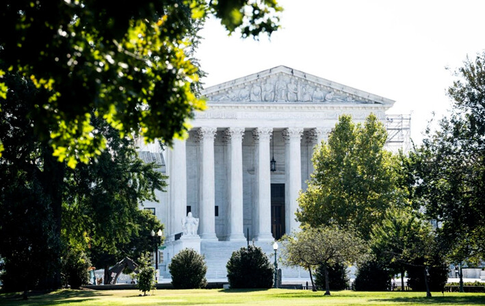 La Corte Suprema de Estados Unidos en Washington, el 9 de septiembre de 2024. (Madalina Vasiliu/The Epoch Times)