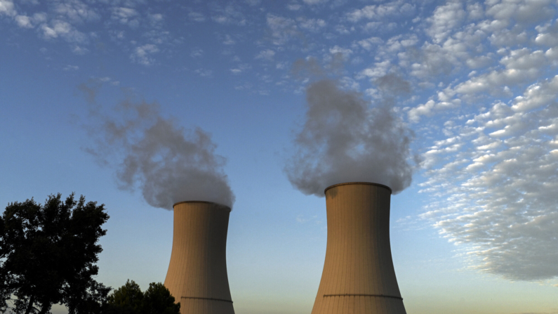 La central nuclear de Trillo, en Trillo, a 145 km de Madrid, se muestra el 31 de agosto de 2022. (Foto de OSCAR DEL POZO/AFP vía Getty Images) 