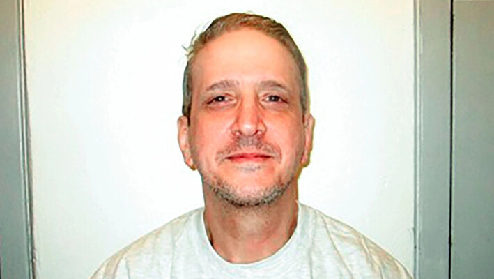 Richard Glossip el 19 de febrero de 2021. (Departamento Correccional de Oklahoma vía AP). 
