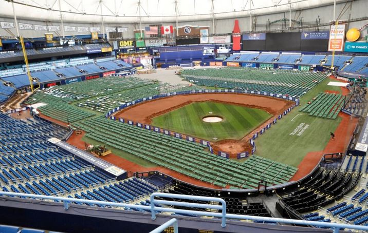 Tropicana Field (Octavio Jones/Field Level Media vía Reuters)