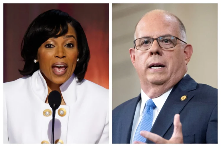 Control del Senado en juego en el debate entre Hogan y Alsobrooks en Maryland