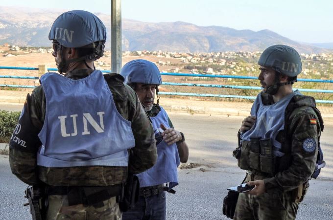 La ONU dice que no retirará las fuerzas de paz del sur del Líbano