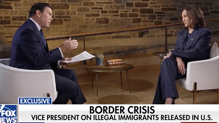 Bret Baier dice que cometió «un error» con el clip de Trump en la entrevista a Harris