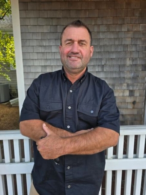 Toby Brown, presidente del Comité Republicano Municipal de Nantucket, el 2 de octubre de 2024. (Allan Stein/The Epoch Times)